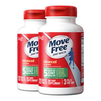 美国Schiff旭福Movefree维骨力氨糖软骨素片 添加MSM 绿瓶120粒2瓶
