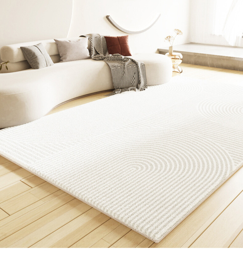 蓝翼 现代简约客厅地毯地垫轻奢飘窗茶几毯卧室全铺家用防滑床边毯